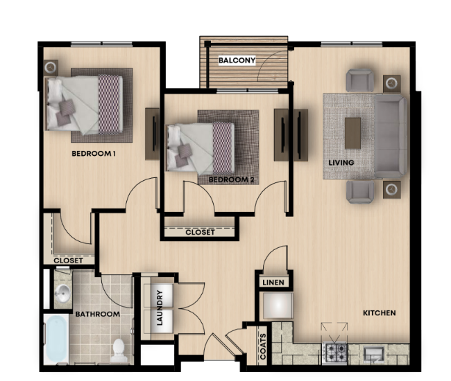 floorplan B1-ACC